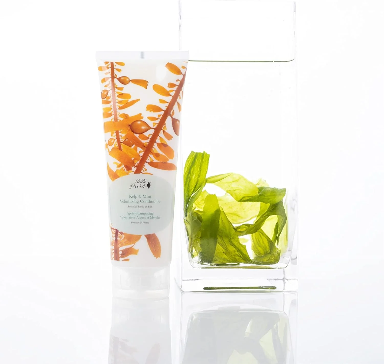 نرم کننده حجم دهنده جلبک دریایی و نعناع 100% خالص (236 میلی لیتر)، نرم کننده بدون سولفات، مغذی، برای ضخیم شدن مو، نرم کننده ارگانیک برای رشد مو نرم کننده حجم دهنده جلبک دریایی و نعناع 100% خالص (236 میلی لیتر)، نرم کننده بدون سولفات، مغذی، برای ضخیم شدن مو، نرم کننده ارگانیک برای رشد مو