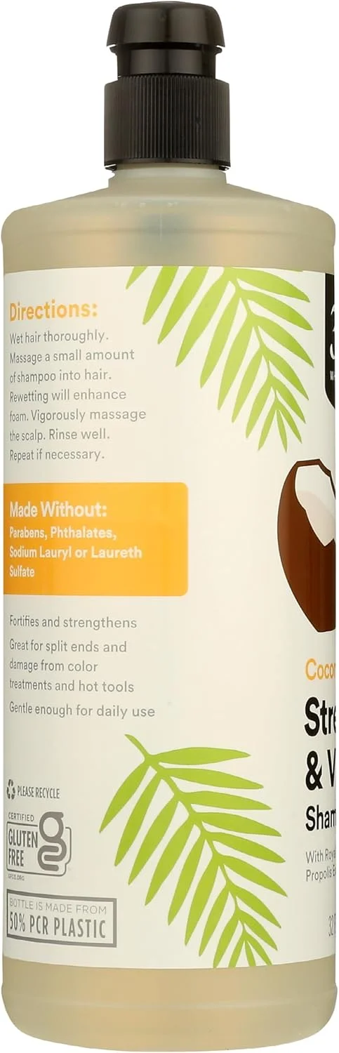 شامپو تقویت کننده و انرژی بخش 365 Whole Foods Market، نارگیل و عسل، 946 میلی لیتر