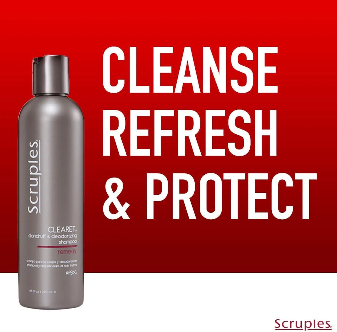 شامپو ضد شوره و خوشبو کننده مو اسکروپلز کلیرت، 250 میلی لیتر شامپو ضد شوره و خوشبو کننده مو اسکروپلز کلیرت، 250 میلی لیتر
