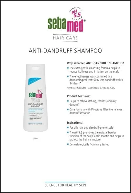 شامپو ضد شوره سبامد 400 میلی لیتر بسته 2 عددی شامپو ضد شوره سبامد 400 میلی لیتر بسته 2 عددی