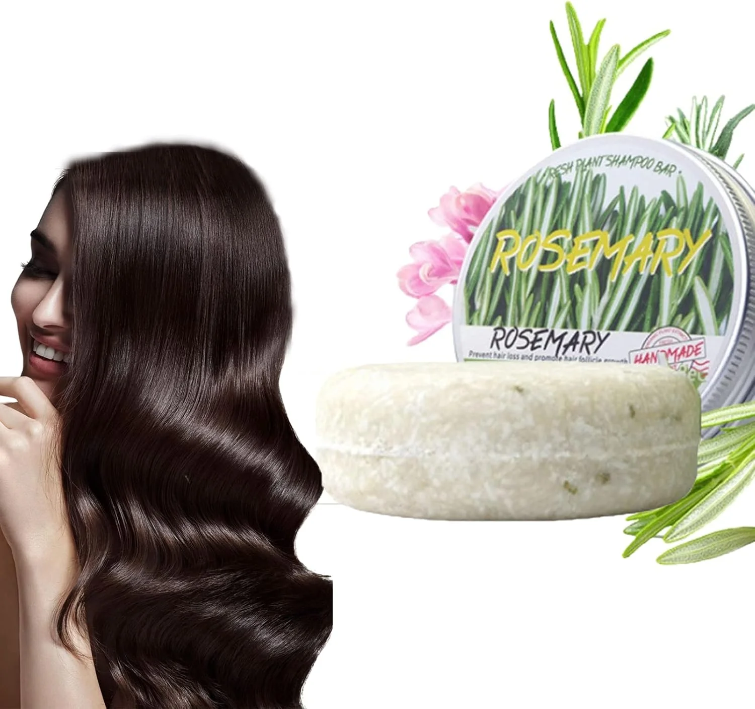 شامپو بار رزماری برای رشد مجدد مو، صابون شامپو گیاه رزماری، شامپو بار ارگانیک طبیعی، ضد ریزش مو، ضد وز مو، ضد شوره و ضد خارش، محافظت از پوست سر مناسب برای آقایان و بانوان شامپو بار رزماری برای رشد مجدد مو، صابون شامپو گیاه رزماری، شامپو بار ارگانیک طبیعی، ضد ریزش مو، ضد وز مو، ضد شوره و ضد خارش، محافظت از پوست سر مناسب برای آقایان و بانوان