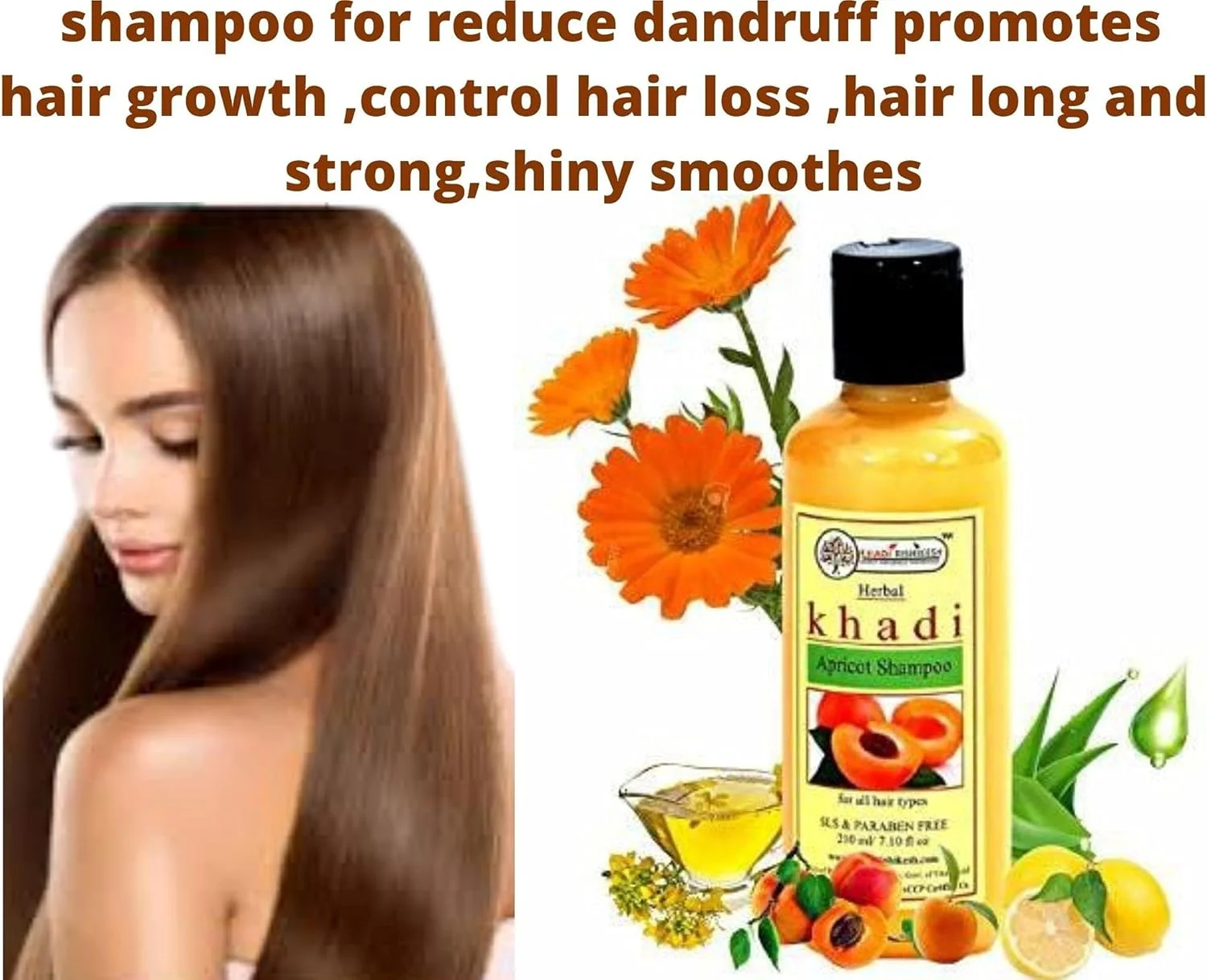 شامپو ضد شوره گیاهی خادی ریشیکش برای جلوگیری از ریزش و آسیب مو، رشد مو، پاک کننده مو بدون پارابن، شامپو آیورودا - مناسب آقایان و بانوان - 210 میلی لیتر شامپو ضد شوره گیاهی خادی ریشیکش برای جلوگیری از ریزش و آسیب مو، رشد مو، پاک کننده مو بدون پارابن، شامپو آیورودا - مناسب آقایان و بانوان - 210 میلی لیتر