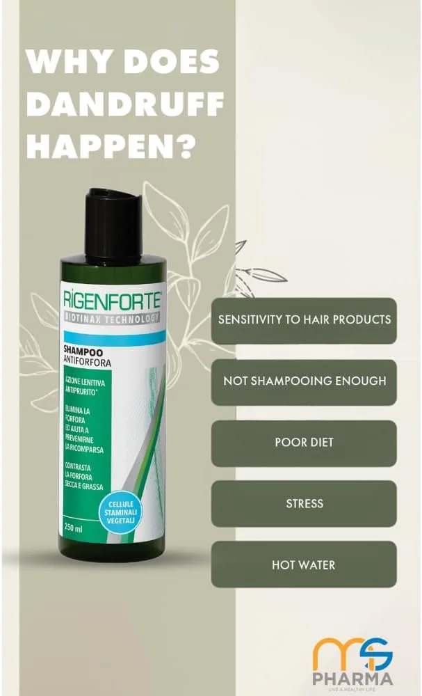 شامپو ضد شوره ریجنفورت 250 میلی لیتر به همراه برس ماساژور سر | به آرامی تمیز می کند و پوسته ها را از بین می برد | خارش را تسکین می دهد و موها را احیا می کند | مناسب برای پوست سر خشک و چرب، انواع مو شامپو ضد شوره ریجنفورت 250 میلی لیتر به همراه برس ماساژور سر | به آرامی تمیز می کند و پوسته ها را از بین می برد | خارش را تسکین می دهد و موها را احیا می کند | مناسب برای پوست سر خشک و چرب، انواع مو