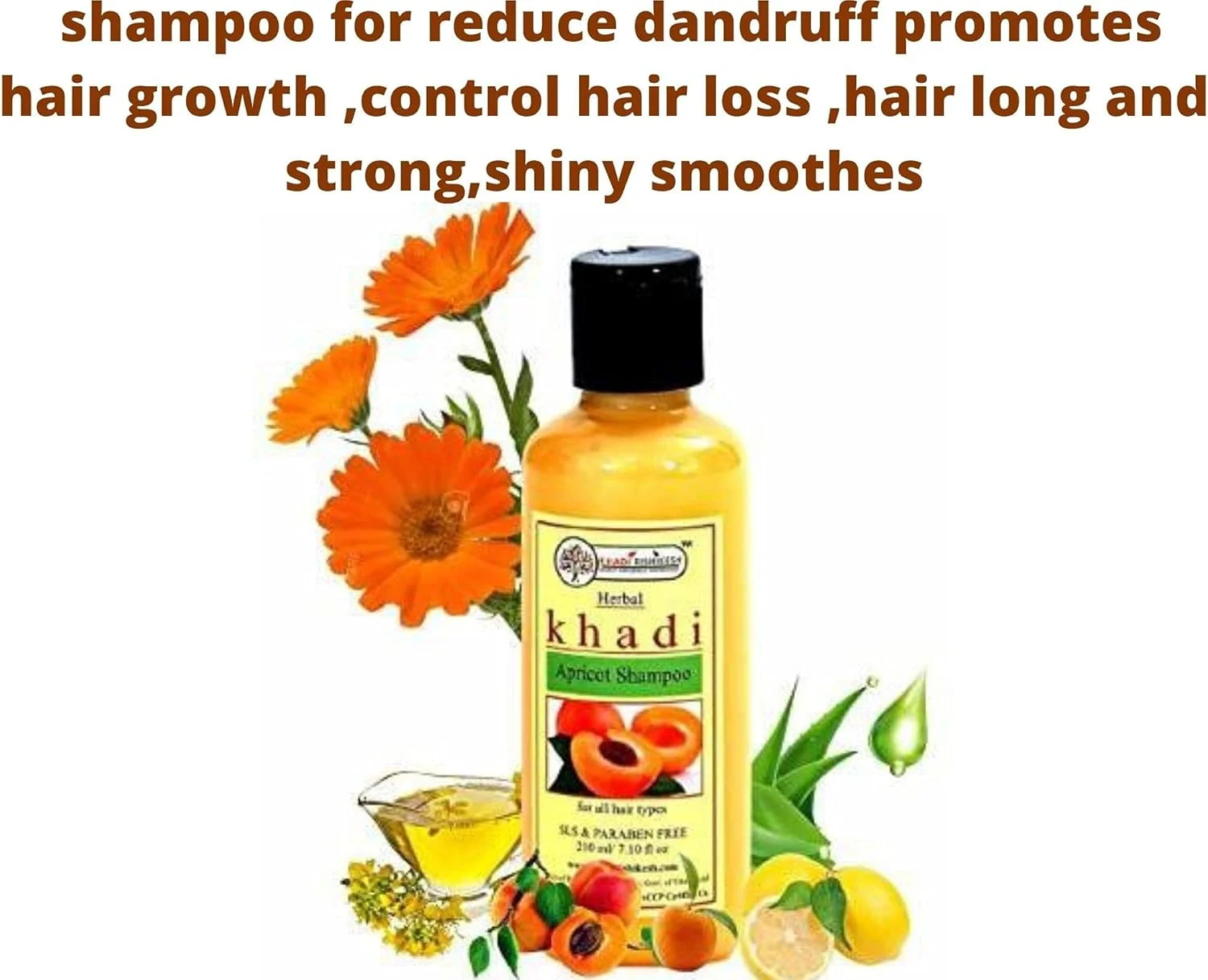 شامپو ضد شوره گیاهی خادی ریشیکش برای جلوگیری از ریزش و آسیب مو، رشد مو، پاک کننده مو بدون پارابن، شامپو آیورودا - مناسب آقایان و بانوان - 210 میلی لیتر شامپو ضد شوره گیاهی خادی ریشیکش برای جلوگیری از ریزش و آسیب مو، رشد مو، پاک کننده مو بدون پارابن، شامپو آیورودا - مناسب آقایان و بانوان - 210 میلی لیتر