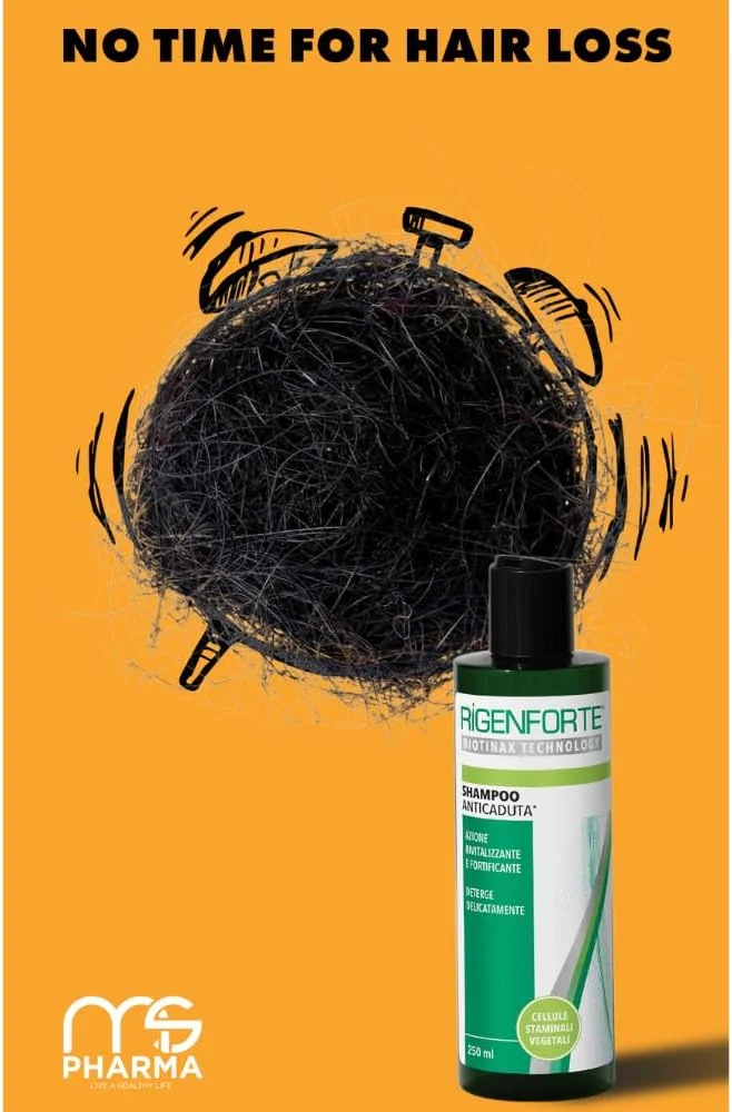 شامپو ضد ریزش مو ریجنفورت 250 میلی لیتر به همراه برس ماساژور پوست سر | کمک به کاهش ریزش مو و حمایت از رشد طبیعی مو | تقویت ریشه ها و پاکسازی ملایم پوست سر برای داشتن موهایی سالم تر و پرپشت تر شامپو ضد ریزش مو ریجنفورت 250 میلی لیتر به همراه برس ماساژور پوست سر | کمک به کاهش ریزش مو و حمایت از رشد طبیعی مو | تقویت ریشه ها و پاکسازی ملایم پوست سر برای داشتن موهایی سالم تر و پرپشت تر