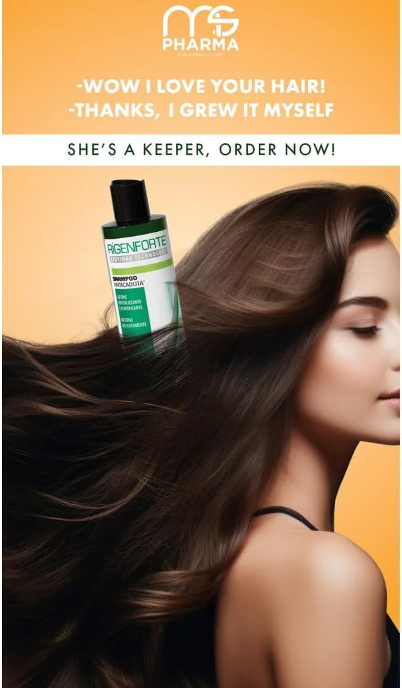 شامپو ضد ریزش مو ریجنفورت 250 میلی لیتر به همراه برس ماساژور پوست سر | کمک به کاهش ریزش مو و حمایت از رشد طبیعی مو | تقویت ریشه ها و پاکسازی ملایم پوست سر برای داشتن موهایی سالم تر و پرپشت تر شامپو ضد ریزش مو ریجنفورت 250 میلی لیتر به همراه برس ماساژور پوست سر | کمک به کاهش ریزش مو و حمایت از رشد طبیعی مو | تقویت ریشه ها و پاکسازی ملایم پوست سر برای داشتن موهایی سالم تر و پرپشت تر