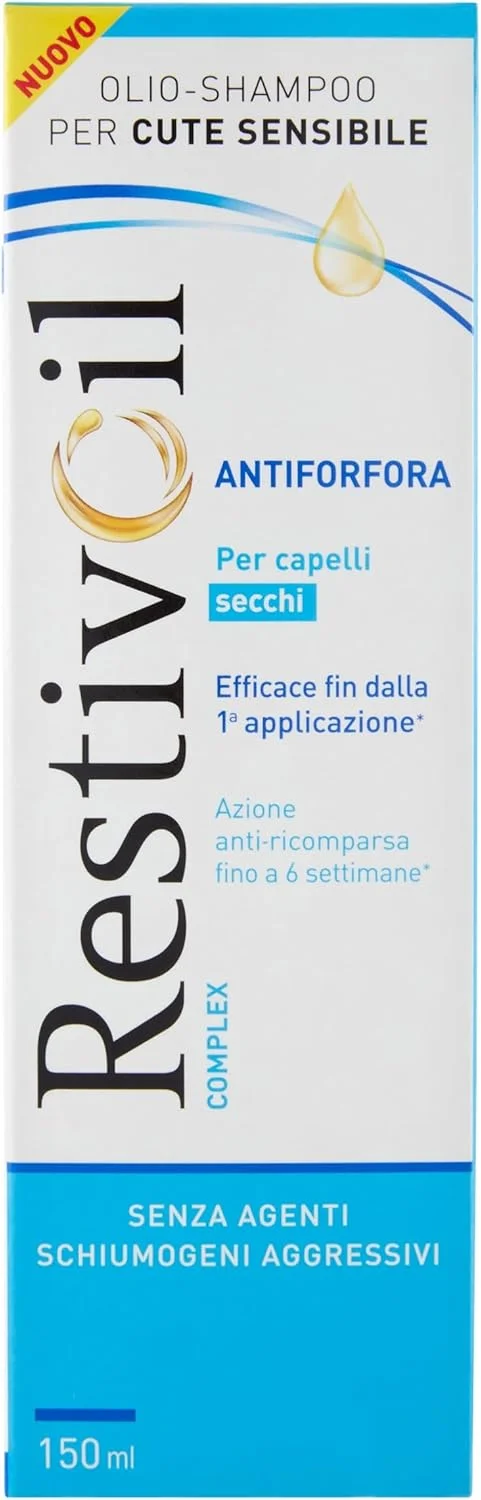 شامپو روغن ضد شوره سر پوست حساس رستیویل برای موهای خشک، 150 میلی لیتر شامپو روغن ضد شوره سر پوست حساس رستیویل برای موهای خشک، 150 میلی لیتر