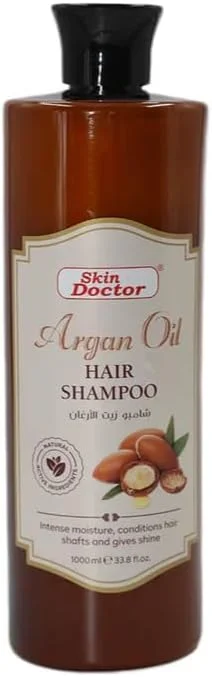 شامپو مو روغن آرگان Skin Doctor، ۱۰۰۰ میلی لیتر، رطوبت و درخشش شدید شامپو مو روغن آرگان Skin Doctor، ۱۰۰۰ میلی لیتر، رطوبت و درخشش شدید