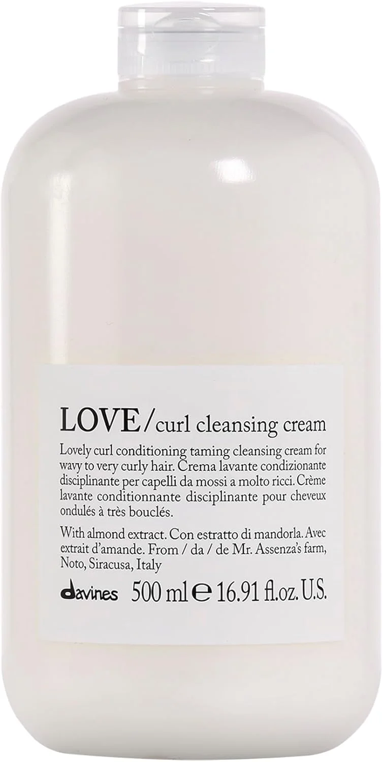 کرم پاک کننده موهای فر داوینس مدل Love Curl، شامپو و نرم کننده همه کاره، نرم کننده و آبرسان، 500 میلی لیتر کرم پاک کننده موهای فر داوینس مدل Love Curl، شامپو و نرم کننده همه کاره، نرم کننده و آبرسان، 500 میلی لیتر