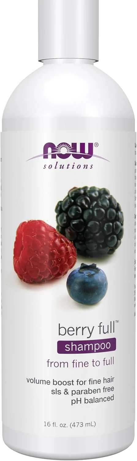 شامپو حجم دهنده موهای نازک ناو فودز سلوشنز با عصاره توت 473 میلی لیتر شامپو حجم دهنده موهای نازک ناو فودز سلوشنز با عصاره توت 473 میلی لیتر