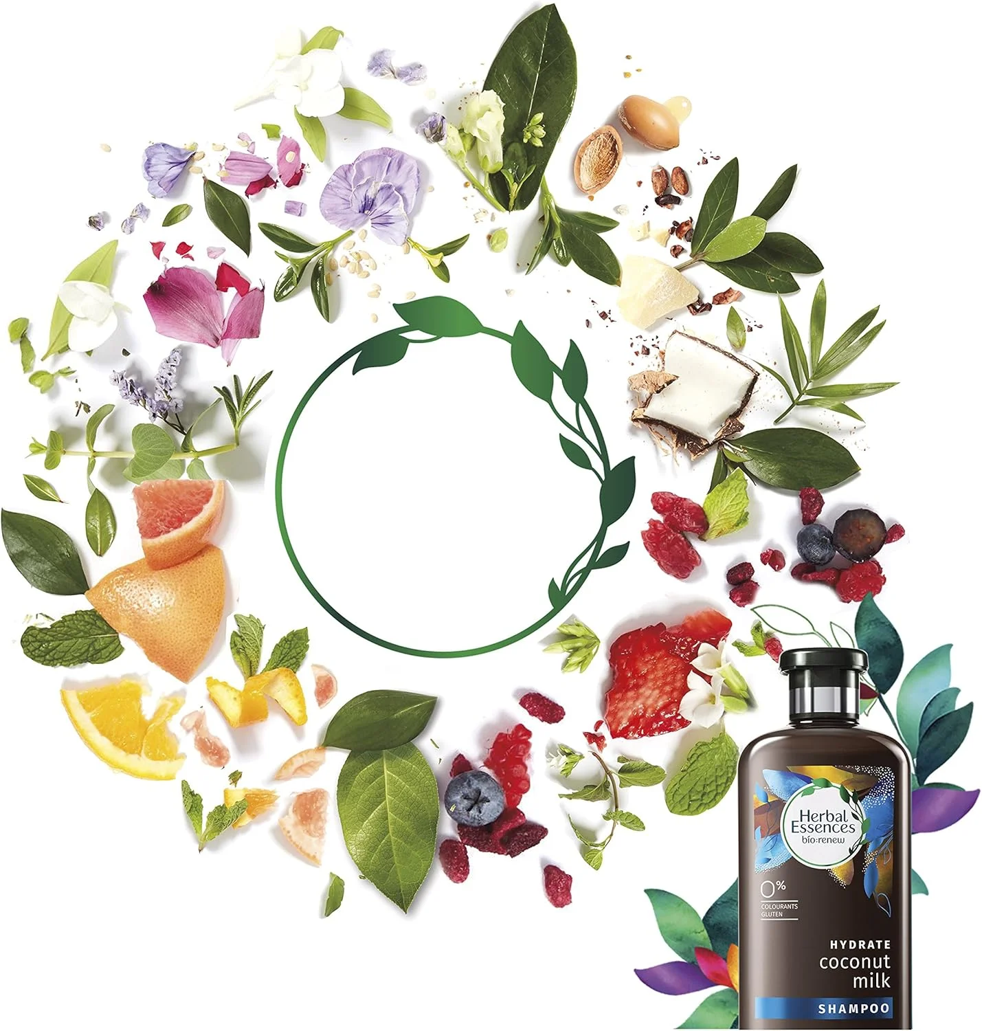 شامپو آبرسان شیر نارگیل Herbal Essences bio:renew، ۴۰۰ میلی لیتر شامپو آبرسان شیر نارگیل Herbal Essences bio:renew، ۴۰۰ میلی لیتر