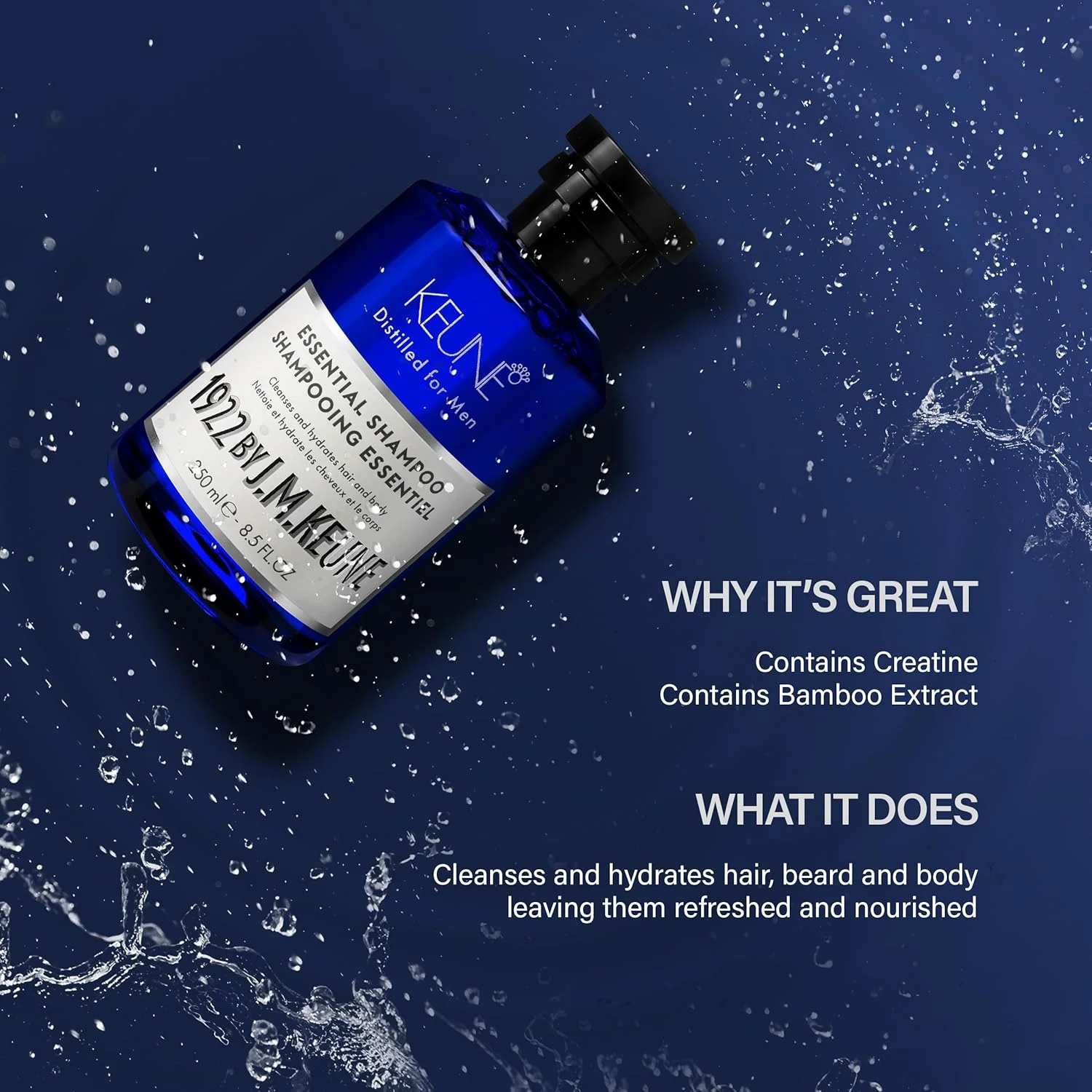 شامپو اسنشیال کئون، ۲۵۰ میلی لیتر