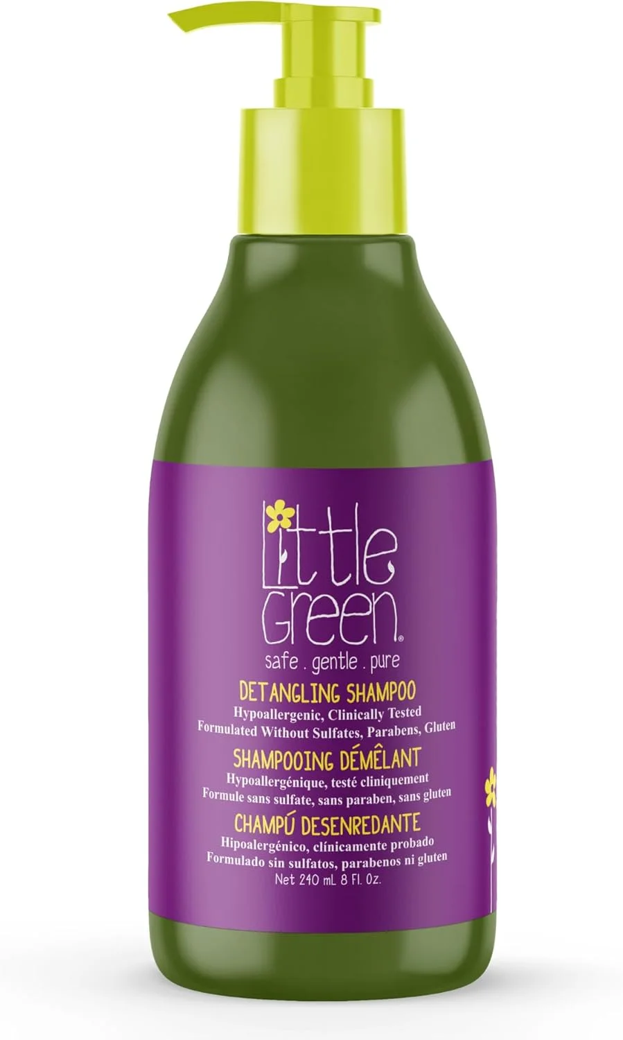 شامپو گره باز کن کودکانه لیتل گرین، 236 میلی لیتر شامپو گره باز کن کودکانه لیتل گرین، 236 میلی لیتر