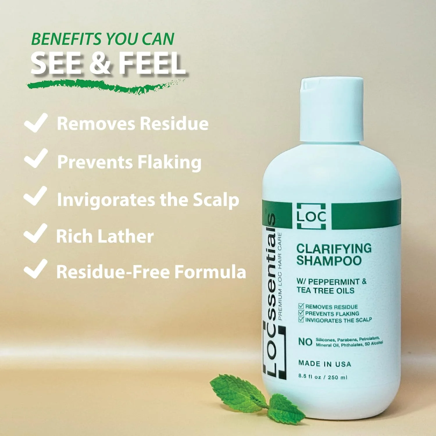 شامپو شفاف کننده LOCssentials برای دریدلاک - شامپو حرفه ای برای دریدلاک، اینترلاک، میکرولاک، توییست - شامپو بافته ممتاز با روغن نعناع فلفلی، روغن درخت چای - وگان و بدون پارابن شامپو شفاف کننده LOCssentials برای دریدلاک - شامپو حرفه ای برای دریدلاک، اینترلاک، میکرولاک، توییست - شامپو بافته ممتاز با روغن نعناع فلفلی، روغن درخت چای - وگان و بدون پارابن