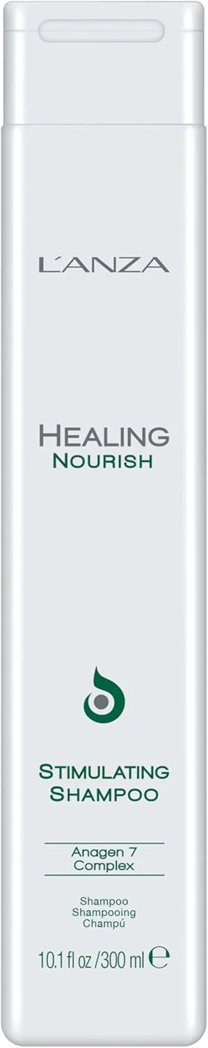 شامپو محرک رشد مو لanza Healing Nourish، تقویت کننده رشد سالم مو ضمن از بین بردن سلول های مرده پوست، سبوم، رسوبات و DHT، برای داشتن مو و پوست سر سالم و شاداب (10.1 Fl Oz) شامپو محرک رشد مو لanza Healing Nourish، تقویت کننده رشد سالم مو ضمن از بین بردن سلول های مرده پوست، سبوم، رسوبات و DHT، برای داشتن مو و پوست سر سالم و شاداب (10.1 Fl Oz)