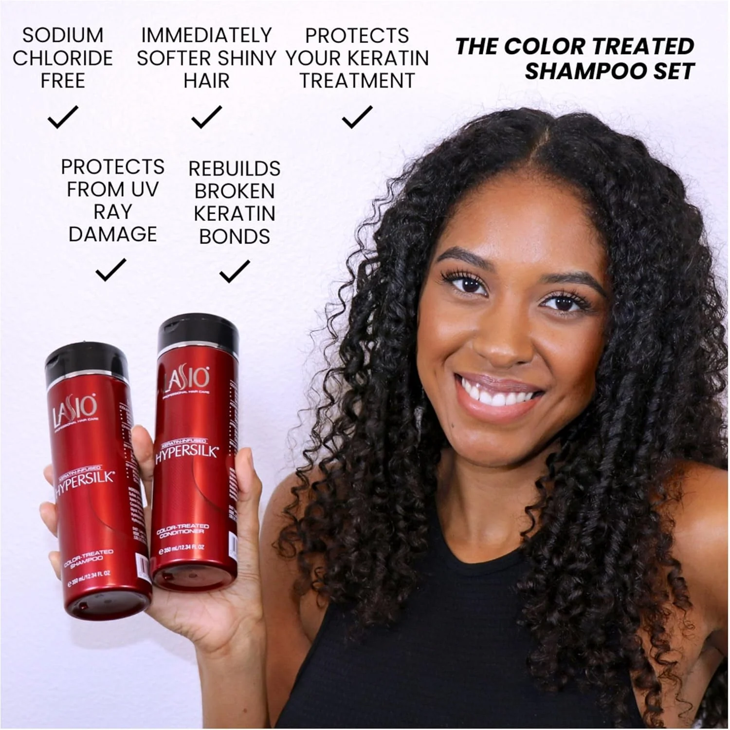 شامپو لاسیو هایپرسیلک مخصوص موهای رنگ شده مناسب برای آقایان و بانوان - 365 میلی لیتر شامپو لاسیو هایپرسیلک مخصوص موهای رنگ شده مناسب برای آقایان و بانوان - 365 میلی لیتر