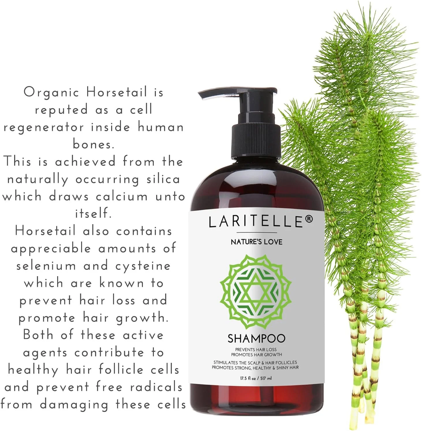 شامپو ارگانیک لاریتل 500 میل. کراتین، رزماری، گریپ فروت. تقویت کننده رشد مو، جلوگیری از ریزش مو. بدون گلوتن شامپو ارگانیک لاریتل 500 میل. کراتین، رزماری، گریپ فروت. تقویت کننده رشد مو، جلوگیری از ریزش مو. بدون گلوتن