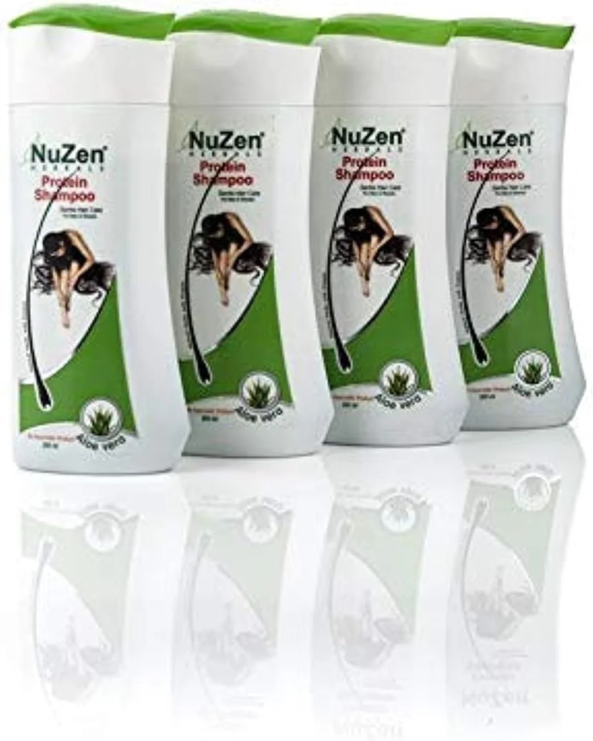 شامپو پروتئینه گیاهی نوزن | تقویت کننده مو و جلوگیری از ریزش مو، آسیب دیدگی مو | غنی شده با آلوئه ورا، سویا (پروتئین)، آملا و برینگراج | 200 میلی لیتر | بسته 4 عددی شامپو پروتئینه گیاهی نوزن | تقویت کننده مو و جلوگیری از ریزش مو، آسیب دیدگی مو | غنی شده با آلوئه ورا، سویا (پروتئین)، آملا و برینگراج | 200 میلی لیتر | بسته 4 عددی