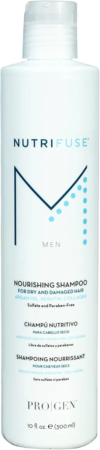 شامپو مغذی مردانه نوتریفیوز حاوی روغن آرگان، کراتین و کلاژن 300 میلی لیتر شامپو مغذی مردانه نوتریفیوز حاوی روغن آرگان، کراتین و کلاژن 300 میلی لیتر