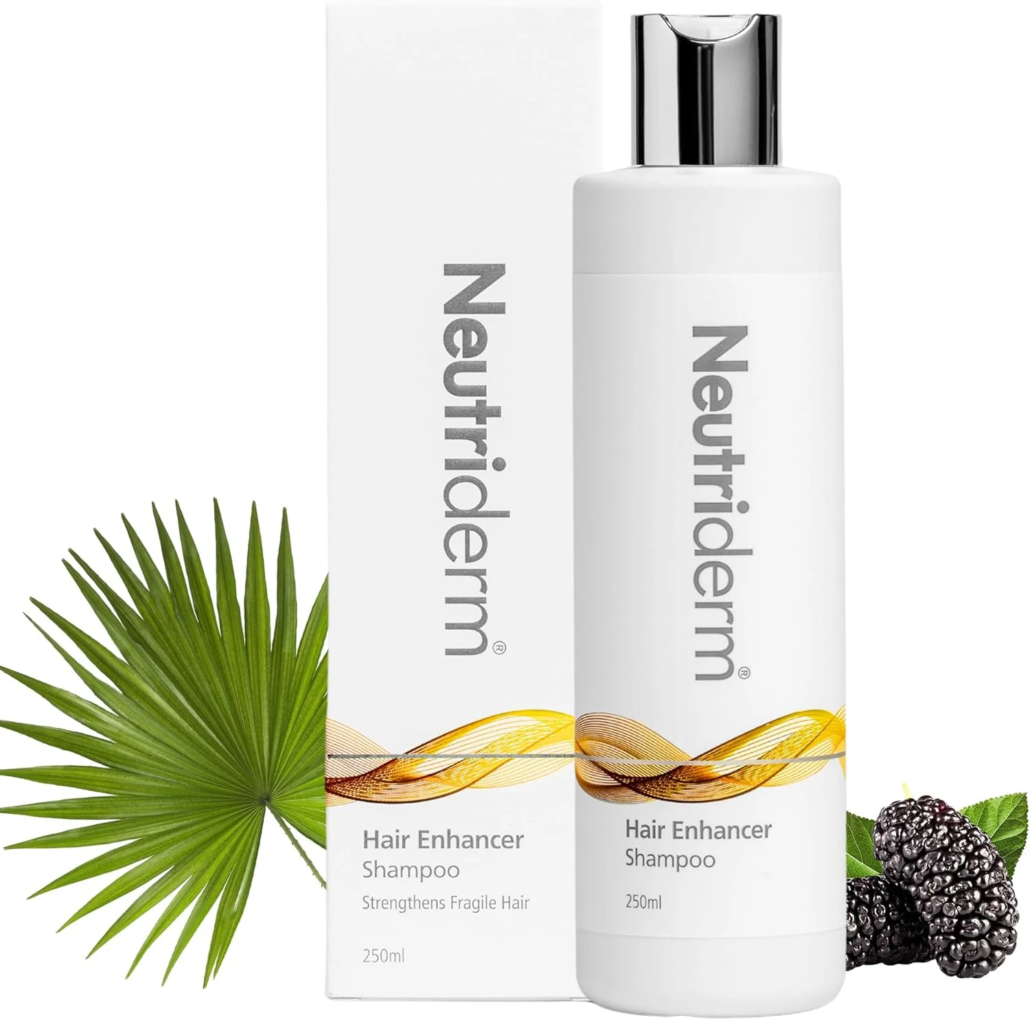 شامپو تقویت کننده مو نوتريدرم، شامپو ضخیم کننده و تقویت کننده برای موهای ضعیف و نازک، شامپو مرطوب کننده برای موهای آسیب دیده، 250 میلی لیتر شامپو تقویت کننده مو نوتريدرم، شامپو ضخیم کننده و تقویت کننده برای موهای ضعیف و نازک، شامپو مرطوب کننده برای موهای آسیب دیده، 250 میلی لیتر