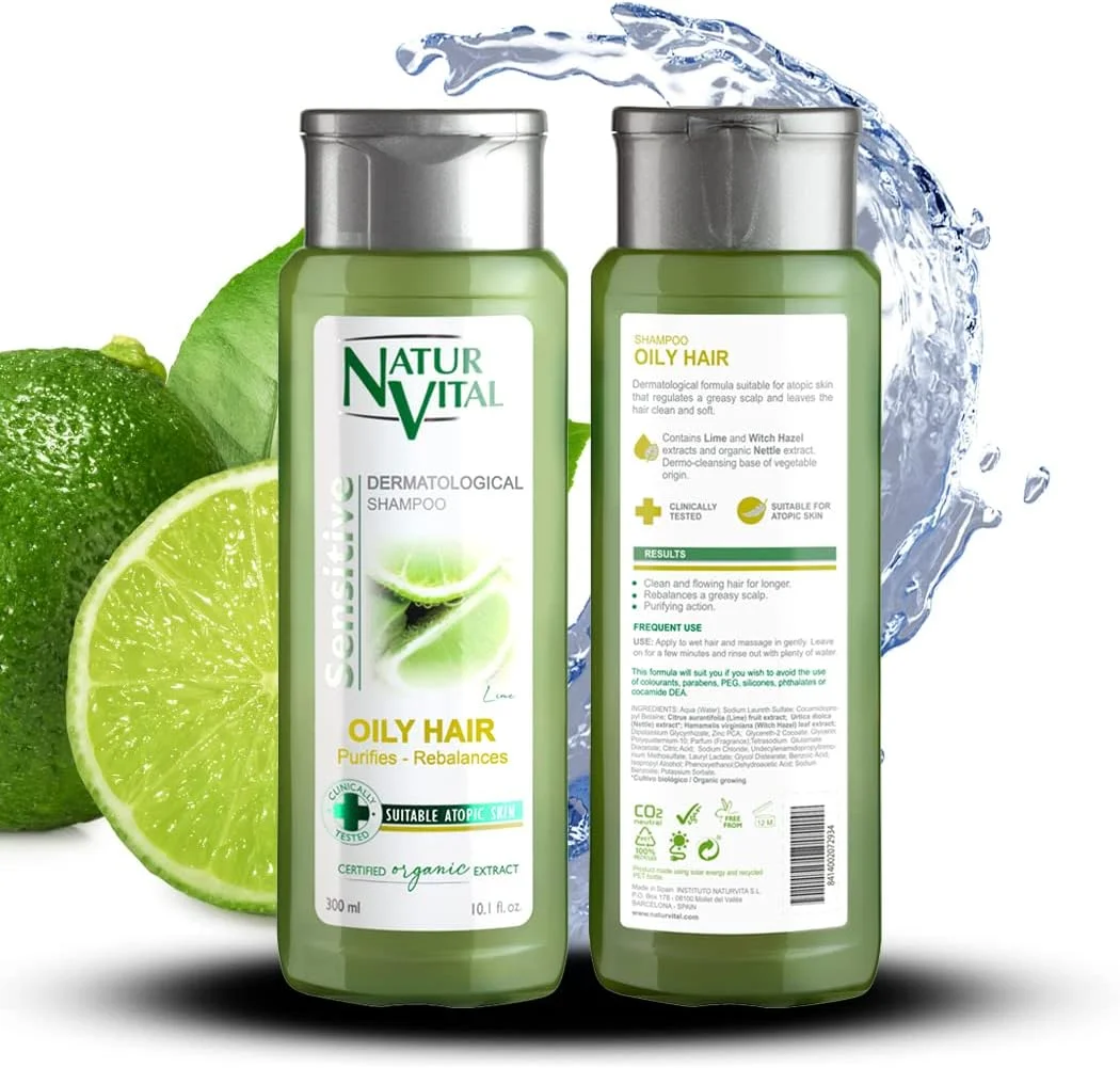 شامپو موی سر لیمو ناتور ویتال - موهای چرب - 300 میلی لیتر / طبیعی و ارگانیک شامپو موی سر لیمو ناتور ویتال - موهای چرب - 300 میلی لیتر / طبیعی و ارگانیک