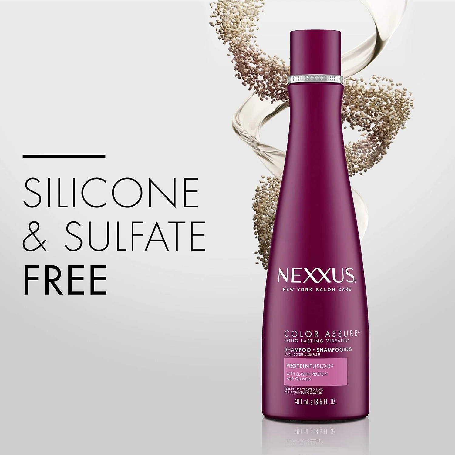 شامپو محافظ رنگ مو نکسوس مدل CLR ASSURE حجم 400 میلی لیتر (بسته 2 عددی) شامپو محافظ رنگ مو نکسوس مدل CLR ASSURE حجم 400 میلی لیتر (بسته 2 عددی)