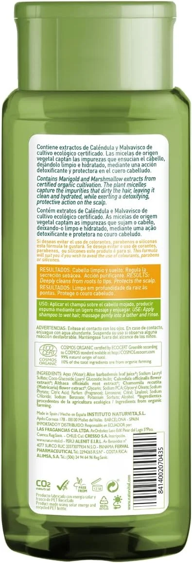 شامپو سم زدای موهای شکننده ناتور ویتال ناتورالزا و ویدا 300 میلی لیتر شامپو سم زدای موهای شکننده ناتور ویتال ناتورالزا و ویدا 300 میلی لیتر