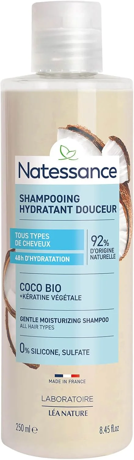 شامپو درخشان کننده بسیار ملایم نارگیل ناتسنس، 250 میلی لیتر شامپو درخشان کننده بسیار ملایم نارگیل ناتسنس، 250 میلی لیتر