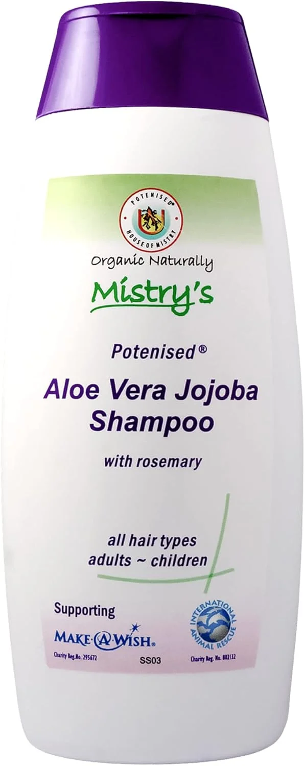 شامپو آلوئه جوجوبا و رزماری میستری 200 میلی لیتر - شامپو مراقبت از موی طبیعی، ملایم، تقویت کننده و مغذی - مناسب برای تمام سنین و انواع مو، بدون افزودنی، وگان شامپو آلوئه جوجوبا و رزماری میستری 200 میلی لیتر - شامپو مراقبت از موی طبیعی، ملایم، تقویت کننده و مغذی - مناسب برای تمام سنین و انواع مو، بدون افزودنی، وگان