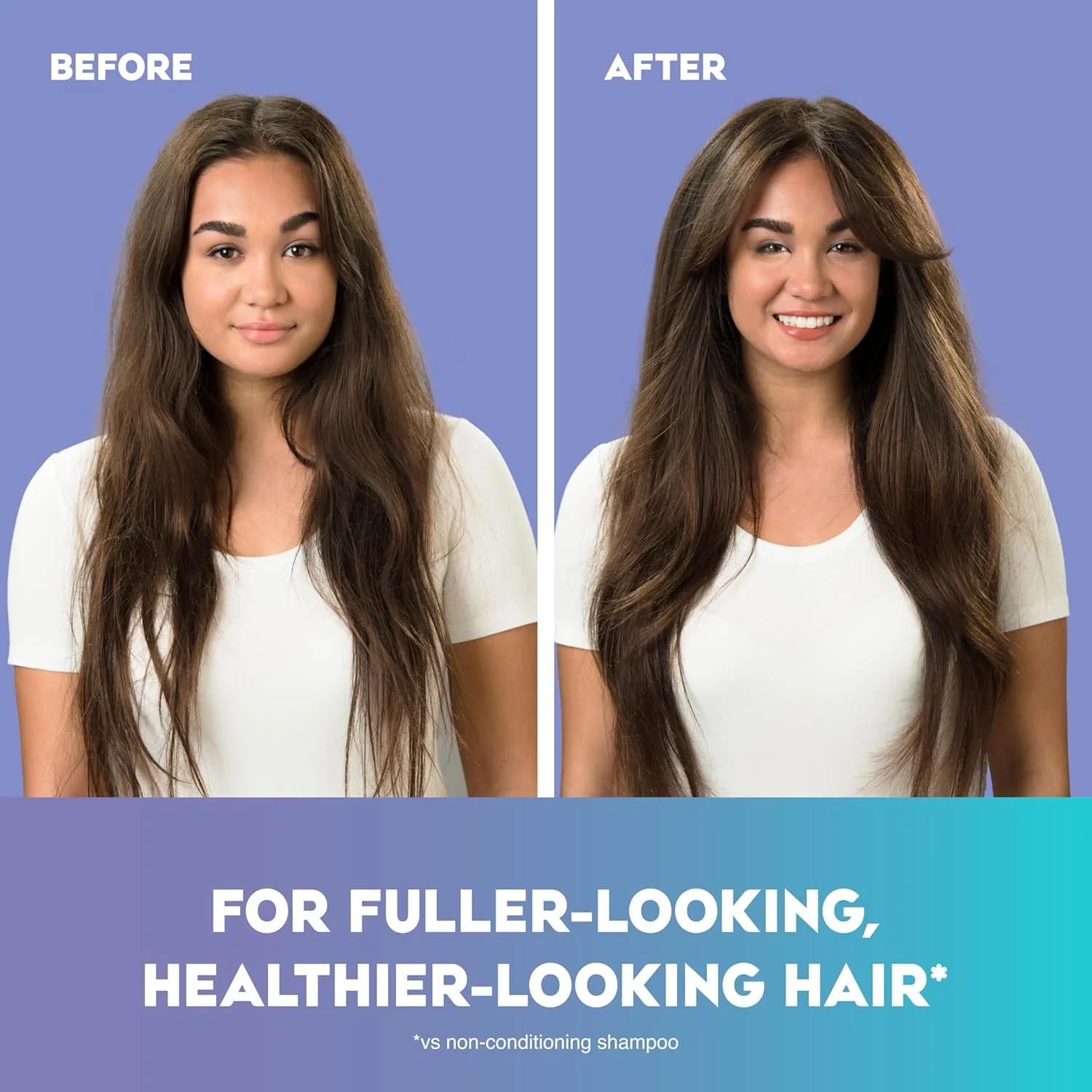 شامپو حجم دهنده موهای نازک OGX Thick & Full + Biotin Collagen Extra Strength با ویتامین B7 و پروتئین گندم هیدرولیز شده. بدون سولفات، برای موهایی ضخیم تر و پرپشت تر، 385 میلی لیتر