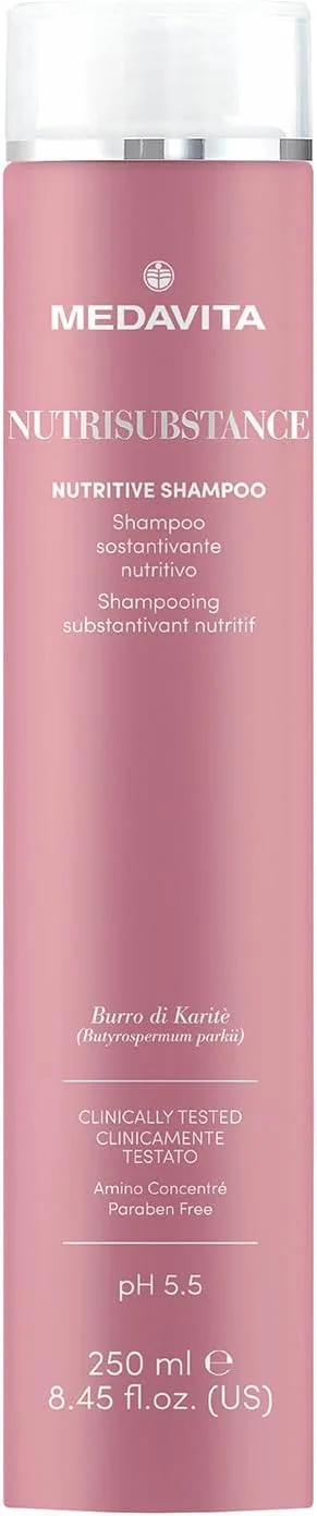 شامپو مغذی و صاف کننده مو مداویتا نوتری سابستنس 250 میلی لیتر