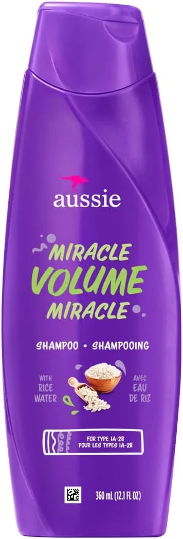 شامپو حجم دهنده موهای نازک Aussie، فاقد پارابن، حاوی آلو و بامبو، 357 میلی لیتر (بسته 2 عددی) شامپو حجم دهنده موهای نازک Aussie، فاقد پارابن، حاوی آلو و بامبو، 357 میلی لیتر (بسته 2 عددی)