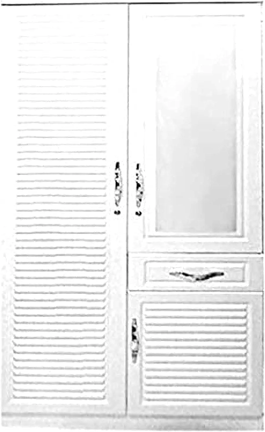 کمد لباس چوبی دو درب Furniture4us با آینه و کشو، رنگ ونگه، سایز (200W x 55D 200H)، مدل - F4US 8892 (قهوه ای تیره) (سفید) کمد لباس چوبی دو درب Furniture4us با آینه و کشو، رنگ ونگه، سایز (200W x 55D 200H)، مدل - F4US 8892 (قهوه ای تیره) (سفید)