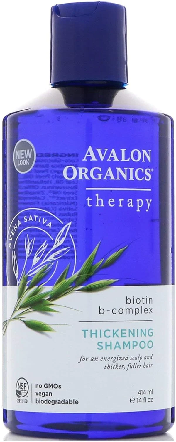 شامپو تقویت کننده و ضخیم کننده مو آوالون ارگانیکس حاوی بیوتین