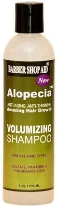 شامپو حجم دهنده و ضد پیری و ضد ریزش مو Barber Shop Aid Alopecia، ۲۴۰ میلی لیتر