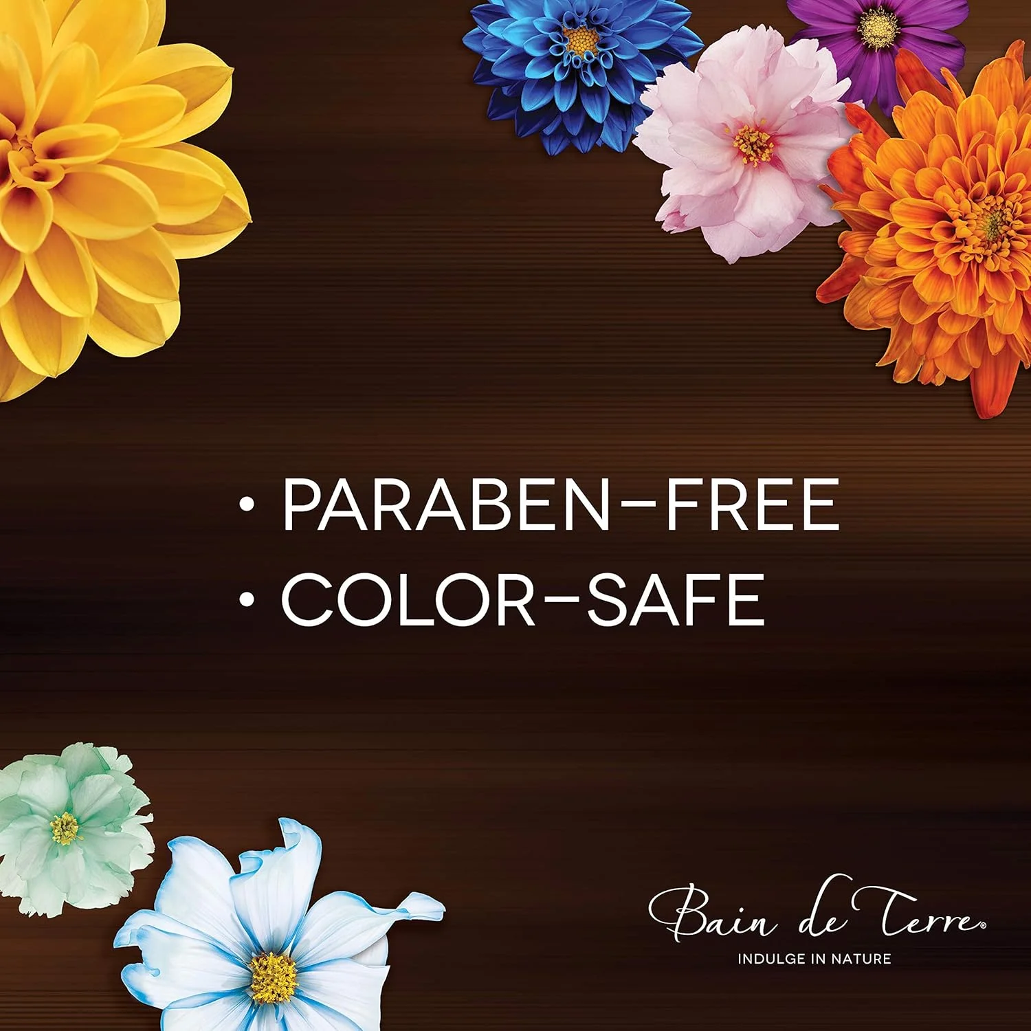 شامپو براق کننده روغن جوجوبا و ارکیده اگزوتیک Bain de terre مناسب برای آقایان و بانوان 400 میلی لیتر