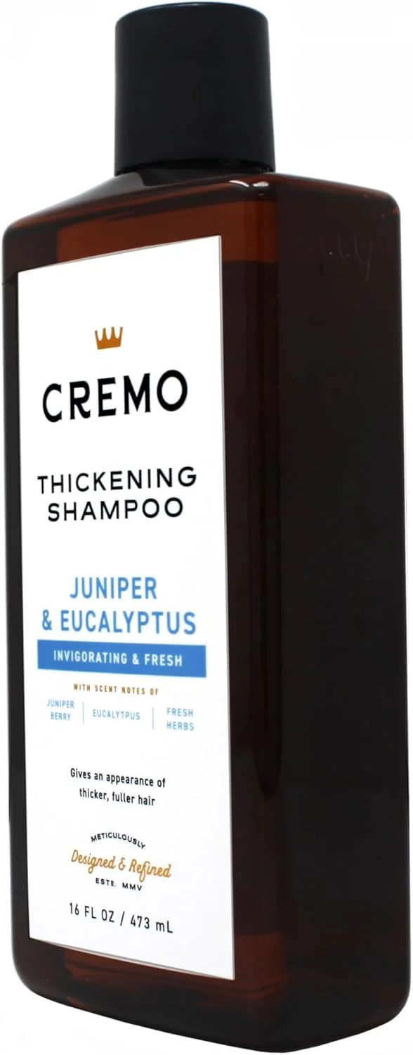 کرمو، فرمول ضخیم کننده با درجه آرایشگری با رایحه سرو کوهی و اکالیپتوس برای موهای نازک یا کم پشت، اکالیپتوس، سرو کوهی، اکالیپتوس، 473 میلی لیتر (2 عددی)