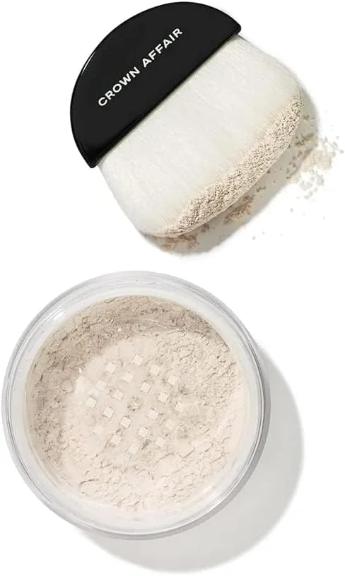 CROWN AFFAIR - شامپو خشک، مناسب انواع مو، یک شامپو خشک حجم دهنده و غنی از مواد مغذی که حس موهای تازه شسته شده را القا می کند، سفید مایل به کرم، 15 گرم (بسته 1 عددی)