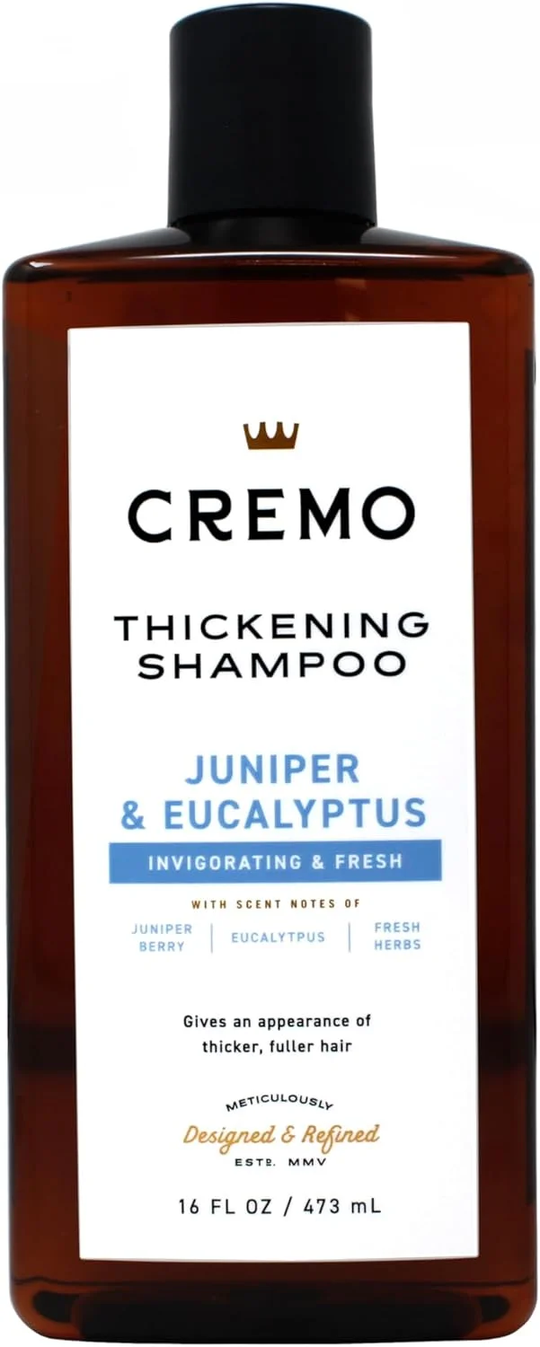 کرمو، فرمول ضخیم کننده با درجه آرایشگری با رایحه سرو کوهی و اکالیپتوس برای موهای نازک یا کم پشت، اکالیپتوس، سرو کوهی، اکالیپتوس، 473 میلی لیتر (2 عددی)