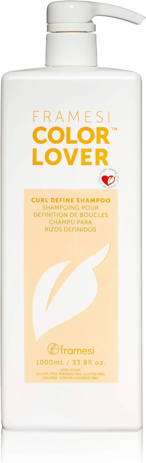 شامپو حالت دهنده و تقویت کننده فر مو Framesi Color Lover، ۱۰۰۰ میلی لیتر شامپو حالت دهنده و تقویت کننده فر مو Framesi Color Lover، ۱۰۰۰ میلی لیتر