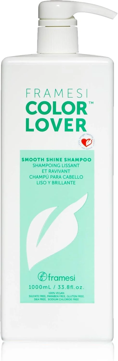 شامپو درخشان کننده و نرم کننده موهای رنگ شده Framesi Color Lover مناسب برای خانم ها و آقایان - 1000 میلی لیتر شامپو درخشان کننده و نرم کننده موهای رنگ شده Framesi Color Lover مناسب برای خانم ها و آقایان - 1000 میلی لیتر