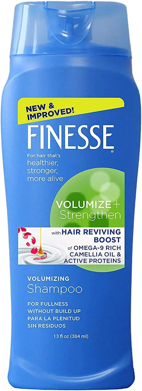 شامپو حجم دهنده و تقویت کننده فینِس، 3840 میلی لیتر (بسته 6 عددی)، افزایش حجم و استحکام موهای نازک یا ظریف برای داشتن موهایی پرپشت تر شامپو حجم دهنده و تقویت کننده فینِس، 3840 میلی لیتر (بسته 6 عددی)، افزایش حجم و استحکام موهای نازک یا ظریف برای داشتن موهایی پرپشت تر