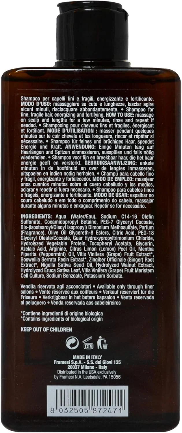 شامپو تقویت کننده مو فرامزی Barber Gen، ۲۵۰ میلی لیتر، شامپو تقویت کننده و ضخیم کننده