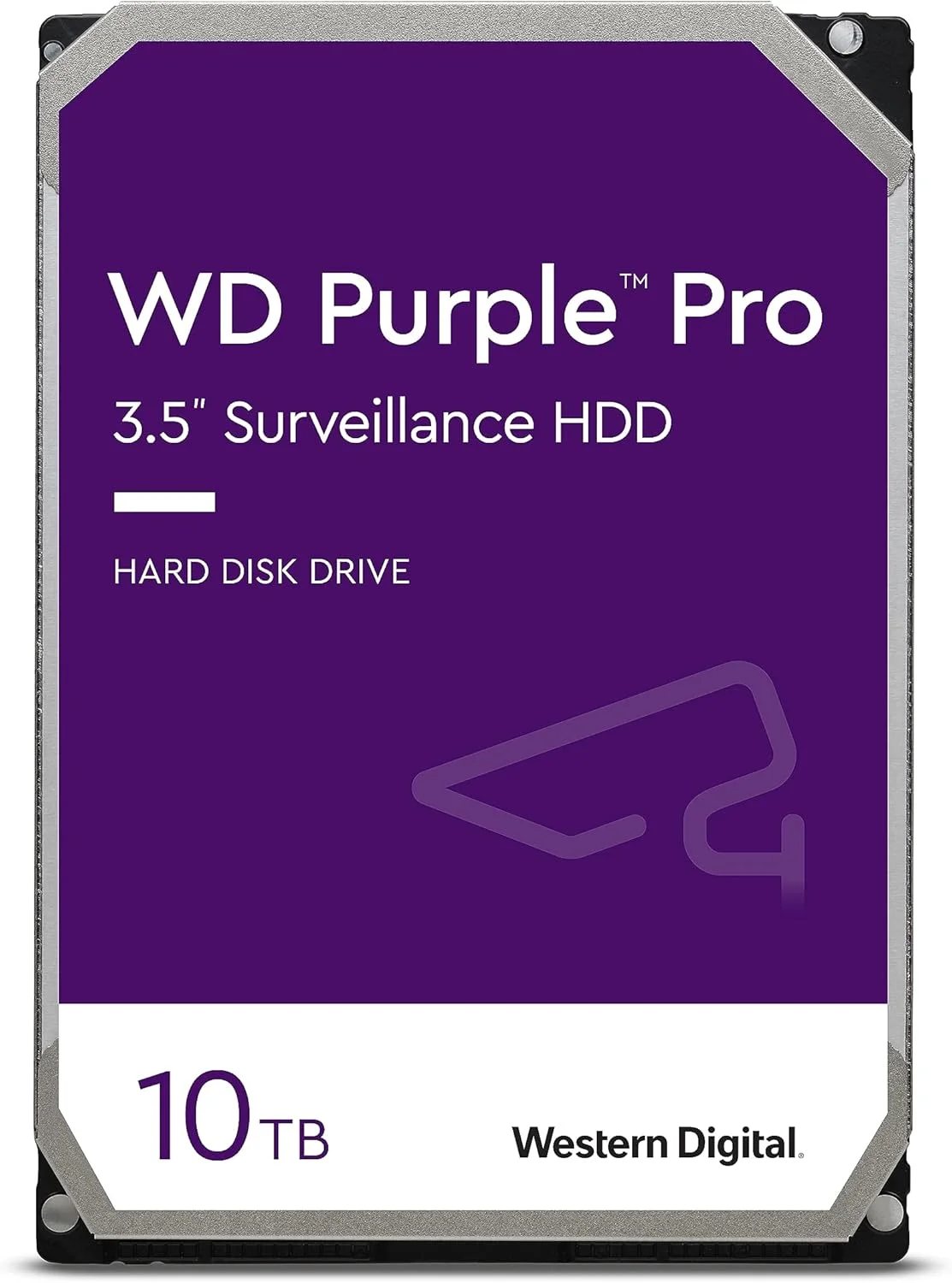 هارد دیسک داخلی 10 ترابایتی وسترن دیجیتال WD Purple Pro مخصوص نظارت تصویری - SATA 6 Gb/s، 256 مگابایت حافظه کش، 3.5 اینچ - WD101PURP هارد دیسک داخلی 10 ترابایتی وسترن دیجیتال WD Purple Pro مخصوص نظارت تصویری - SATA 6 Gb/s، 256 مگابایت حافظه کش، 3.5 اینچ - WD101PURP
