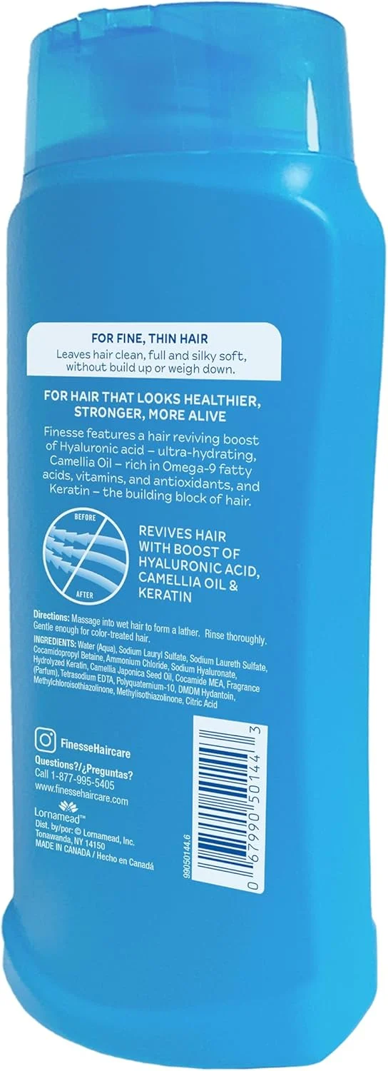 شامپو حجم دهنده خود تنظیم شونده فاینس مناسب برای آقایان و بانوان - 384 میلی لیتر شامپو حجم دهنده خود تنظیم شونده فاینس مناسب برای آقایان و بانوان - 384 میلی لیتر