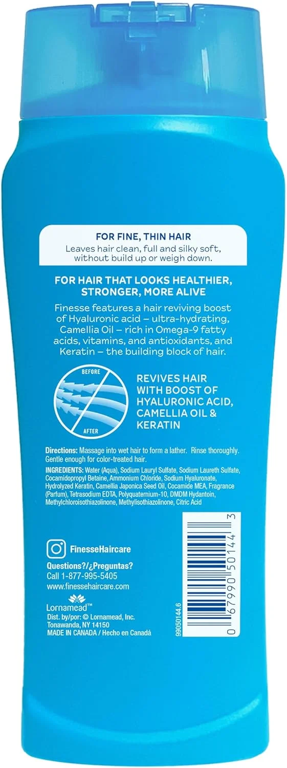 شامپو حجم دهنده خود تنظیم شونده فاینس مناسب برای آقایان و بانوان - 384 میلی لیتر شامپو حجم دهنده خود تنظیم شونده فاینس مناسب برای آقایان و بانوان - 384 میلی لیتر