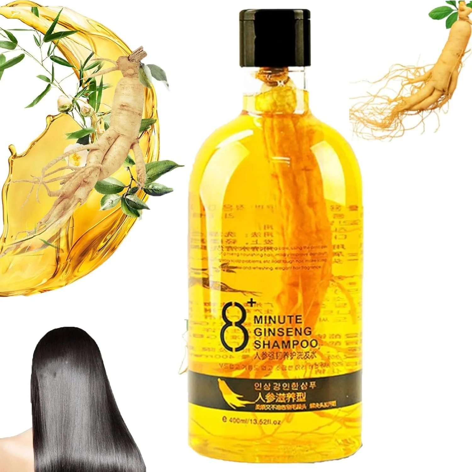 شامپو جینسینگ 8 دقیقه ای، شامپو مغذی ریشه حاوی عصاره جینسینگ، شامپو ضد ریزش مو برای آقایان و بانوان، شامپو ضخیم کننده مو برای موهای قوی تر، ضخیم تر و بلندتر (1 عدد) شامپو جینسینگ 8 دقیقه ای، شامپو مغذی ریشه حاوی عصاره جینسینگ، شامپو ضد ریزش مو برای آقایان و بانوان، شامپو ضخیم کننده مو برای موهای قوی تر، ضخیم تر و بلندتر (1 عدد)
