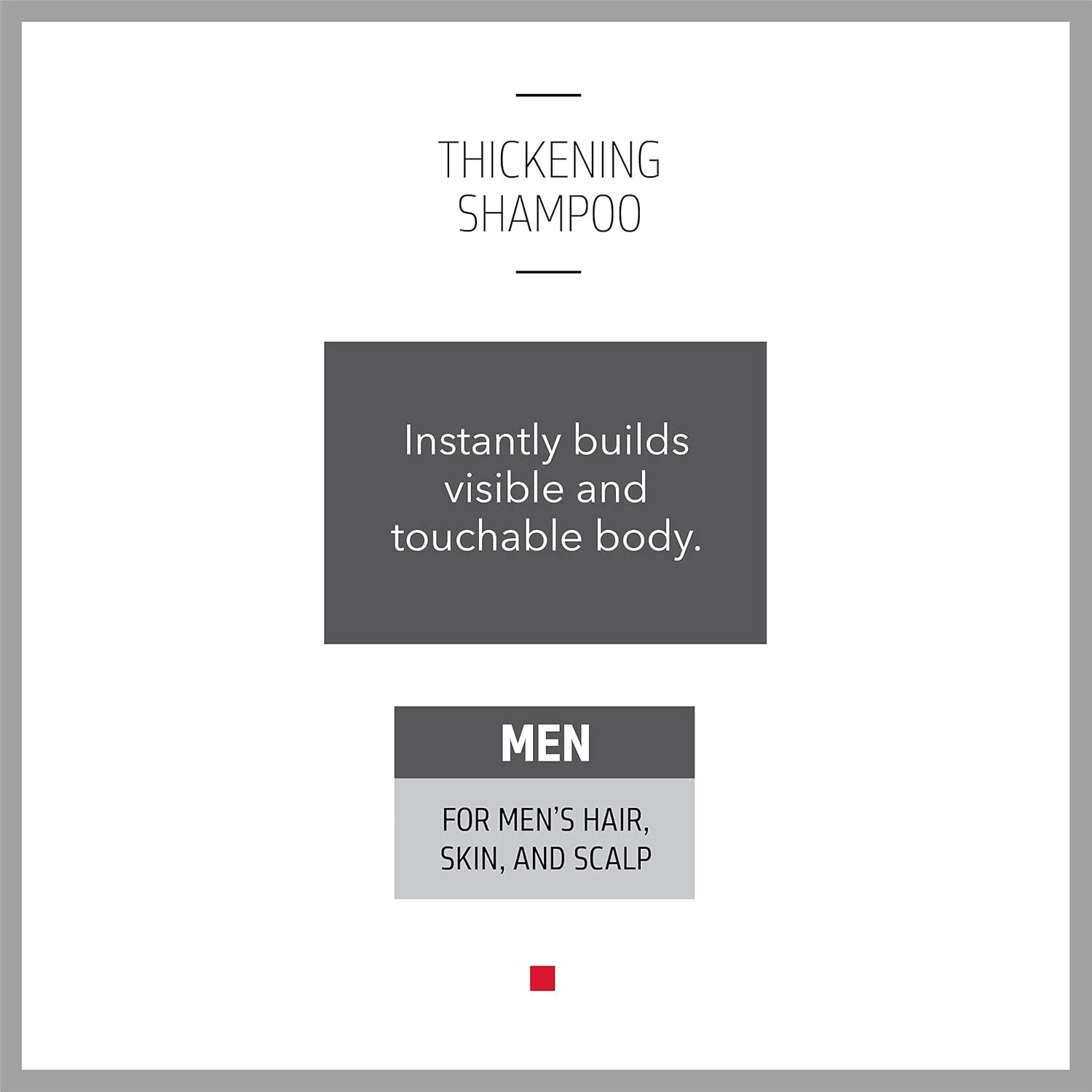 شامپو ضخیم کننده مو گلدول Dual Senses مخصوص آقایان 300 میلی لیتر