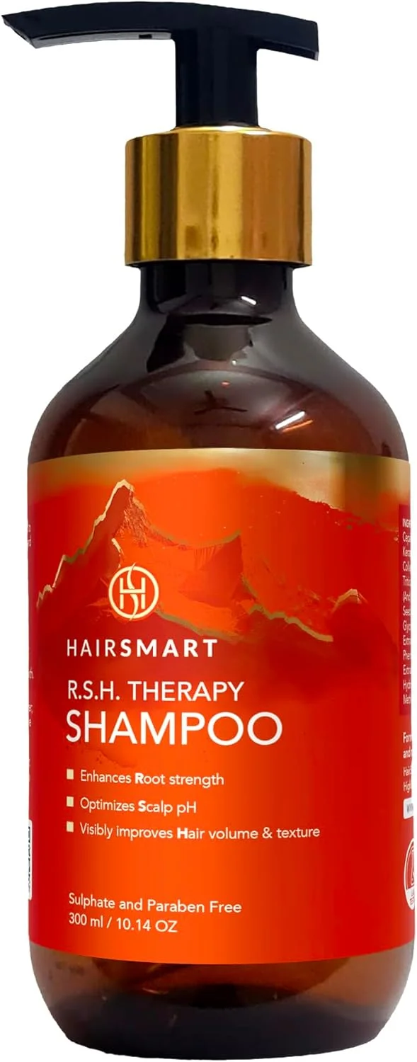 شامپو حجم دهنده HairSmart Protect برای جلوگیری از ریزش مو، درمان سلامت پوست سر، ضخیم کننده مو، تحریک رشد مو و ایجاد پروتئین مو برای آقایان و بانوان (300 میلی لیتر / 10 اونس)