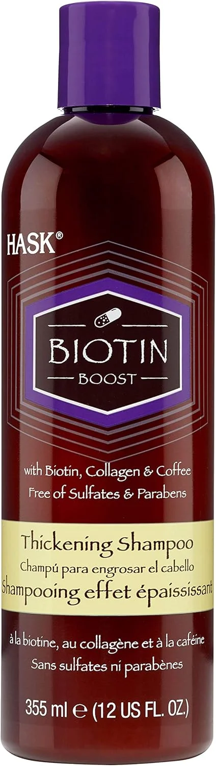 شامپو ضخیم کننده مو بیوتین هاسک (بسته 4 عددی)